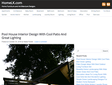 Tablet Screenshot of homelk.com